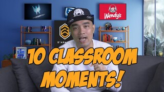 ALAM MO NA PAG NAGALIT SI CLASS PRESIDENT! - 10 Classroom Moments!