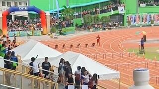 100m hurdles Final Elem Girls Palarong Pambansa 2024 Cebu City