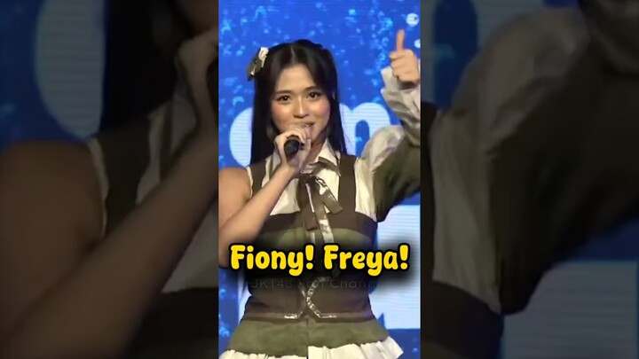 Ngomongin Christy kenapa jadi ngechant Fiony Freya 😭 #jkt48 #kathrinajkt48 #freyajkt48 #jessijkt48