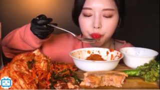 ENG) Boiled pork belly mukbang #amthuc