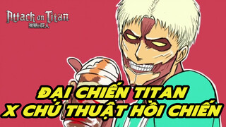 Nhảy đi, Reiner! | Đại chiến Titan x Chú thuật hồi chiến | Hoạt hình chuyển thể