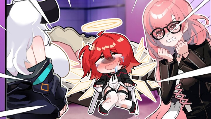 Didn’t we agree that sisters shouldn’t sneak around?!