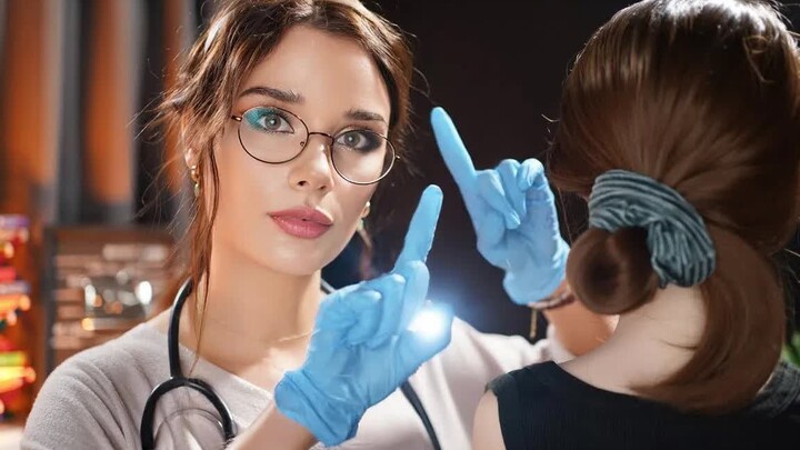 【لعب دور الطبيب】 فحص طبي غامر | فحص الأعصاب القحفية/الرؤية/السمع