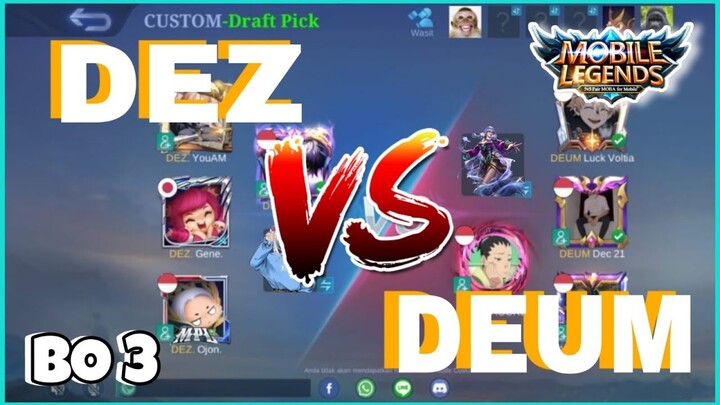 SCRIM SQUAD DEZ VS DEUM | MATCH 1 | Cast by R