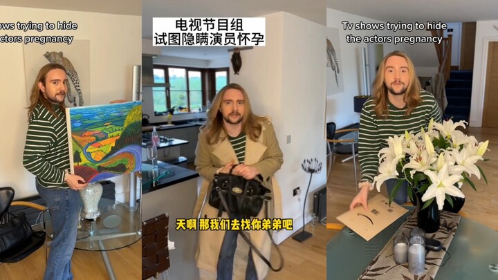 TV show crew tries to hide actress' pregnancy