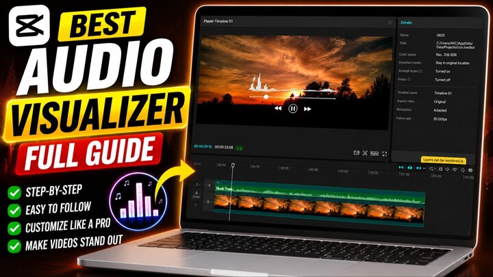How to Add Best Audio Visualizer in CapCut