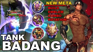 Badang New Meta Tank/Roam | Soon This Will Be Popular | MLBB