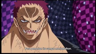 Luffy vs katakuri haki clash