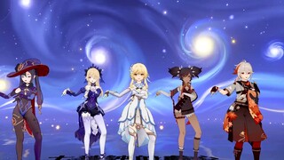 [Genshin Impact] Manye dances a girl group dance without any sense of disobedience