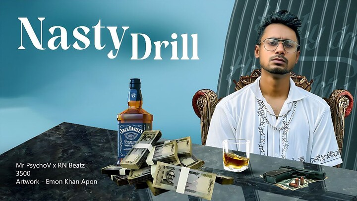 Nasty Drill / Mr PsychoV x RN Beatz / Official Music Video 2025 / Comilla Hip Hop Hood