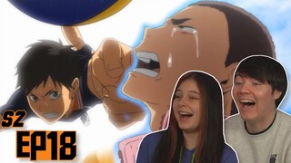 Karasuno Vs Wakunan | Haikyuu!! Season 2 Episode 18 Reaction & Review!