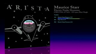 Maurice Starr (1983) Electric Funky Drummer [12' Inch - 33⅓ RPM - Maxi-Single]