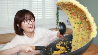 هذا أفضل أرز مقلي تناولته على الإطلاق! إن لم تصدقني، جربه.