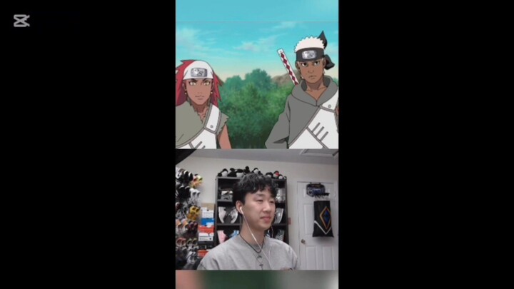 reaction Naruto