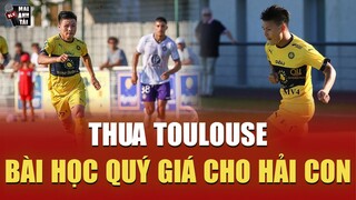 QUANG HẢI VÀ BÀI HỌC QUÝ GIÁ SAU THẤT BẠI CỦA PAU FC TRƯỚC TOULOUSE