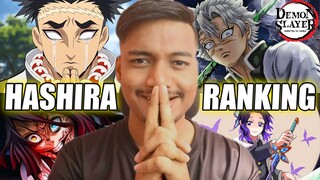 Demon Slayer All Hashira Ranking in Hindi (weakest to strongest) | 2023