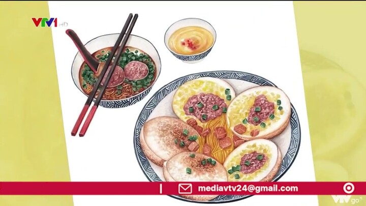 Đưa ẩm thực Việt ra thế giới qua tranh minh họa | VTV24
