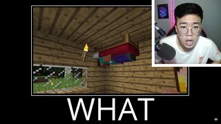 Gua React Minecraft Meme WAIT WHAT #4