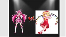 Cure Happy VS Flandre Scarlet (Smile Precure VS Touhou Project)