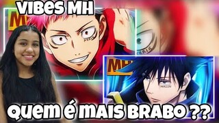 React 2 em 1- Vibe Itadori 👹 + Vibe Megumi Fushiguro (Jujutsu Kaisen) | Style Trap | MHRAP