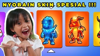 PERTAMA KALI LEIKA REVIEW SKIN SPESIAL ‼️ STUMBLE GUYS
