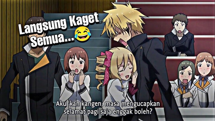 Ketika Cewek Lu Yang Populer Datang Ke Kelas Lu...