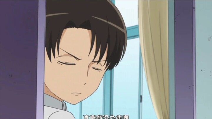 Hey~ Captain Levi has been very good at taking care of others (Hanji) since he was a child~