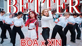 [CPOP文化输出俄罗斯宝儿  刘雨昕对峙][4K] BoA X XIN 'Better (对峙)' by AURORA - YouTube