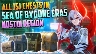Sea of Bygone Eras Complete 151 Chest Guide! Nostoi Region! | Genshin Impact 4.6