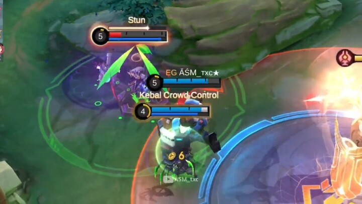 Momen lucu para anomali Rank epic -MLBB MEME EXE