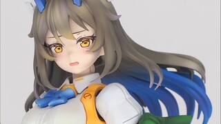 使用6种颜色完成渐变效果！30MS苍丽chan终于完成啦♪【おおやさん/全涂装/新品/机娘/万代/美少女拼装模型】