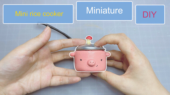 [Miniature] Rice Cooker Out Of Bottles - Want Some Rice?