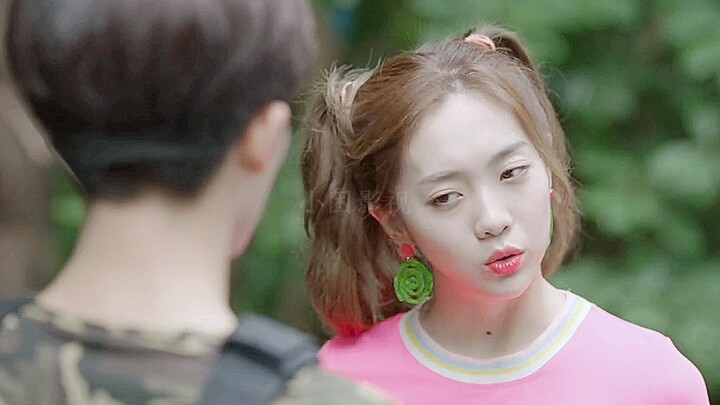 The boy falls in love at first sight but ends up disappointed by the girl, only to eventually fall i