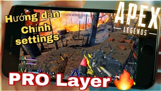 Hướng dẫn Chỉnh Settings Giảm Lag, Chức năng Gyro, Thấy Đỗi Ngôn ngữ | Apex Legends Mobile