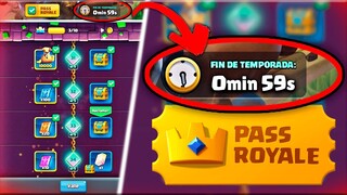 ABRO el PASS ROYALE ENTERO 😎 ¡¡IN EXTREMIS!! ⏱💥