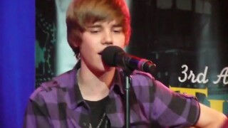 [20090924] Justin Bieber hát live "So Sick"