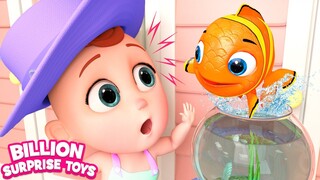 Ayo pergi memancing bersama Daddy, Dolly, dan Baby. - Kids Cartoon