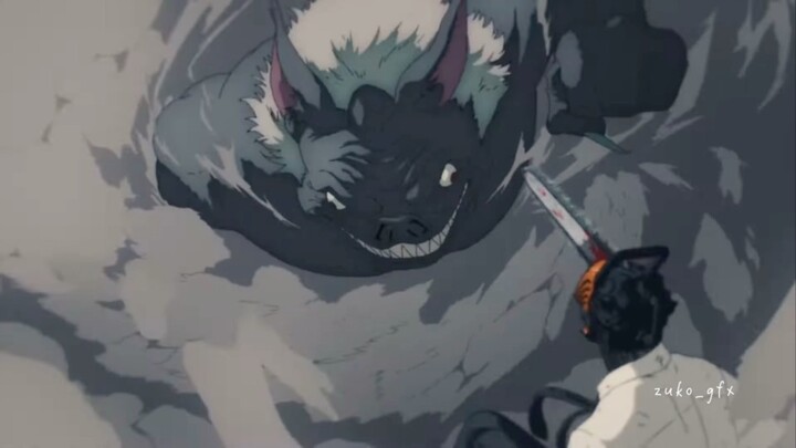 Denji vs Bat devil epic 🔥