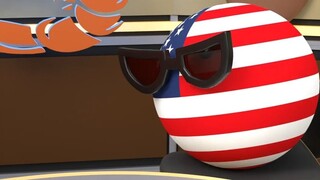 Don't force me, or I'll jump over the wall to show you [Poland Ball]