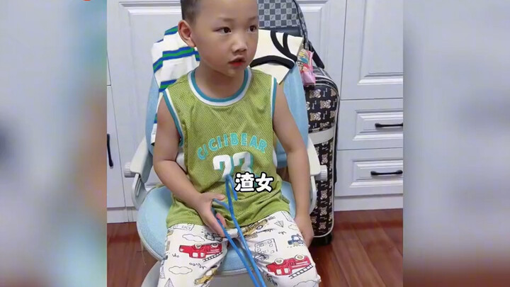 The younger brother was furious to discover tons of videos on his sister’s phone showing him as a li
