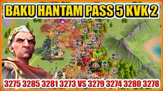 PEMBUKTIAN BAKU HANTAM PASS 5 KD INDO 3275 VS 3279 WAR KVK 2 !!