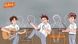 Jam Kosong - Main gitar dikelas - animasi sekolah
