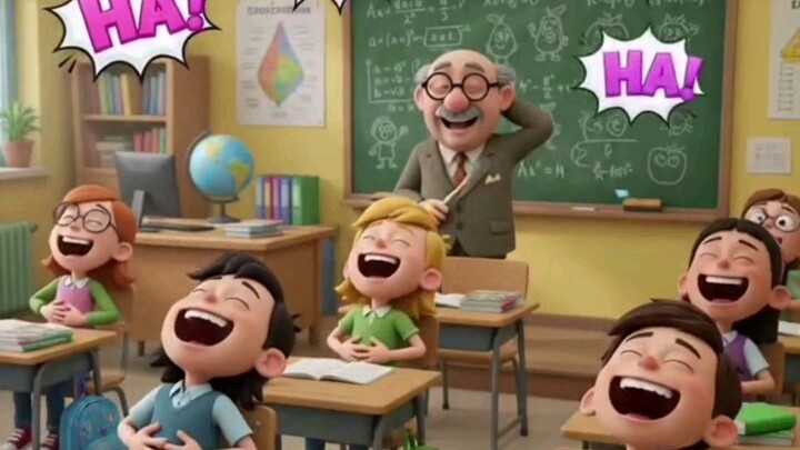 Teacher Asks a Question 😂 Student Says “I Don’t Know!” | Funny Classroom Cartoon