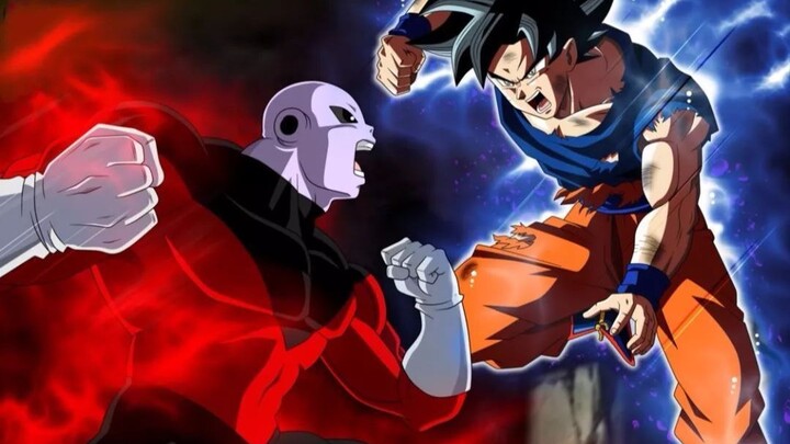 [Dragon Ball Super] Goku VS Jiren (25 menit pertarungan murni, poin kartu super membara, pesta audio