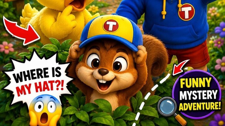 WHOSE HAT IS IT?! 🎩😱 | Tiny’s Hat Mystery PART 2 | Kids Short