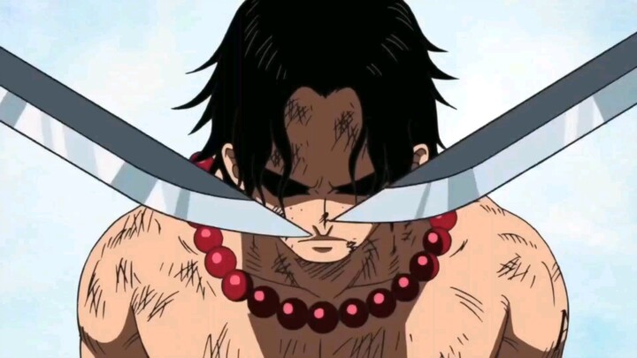 Luffy saves ace