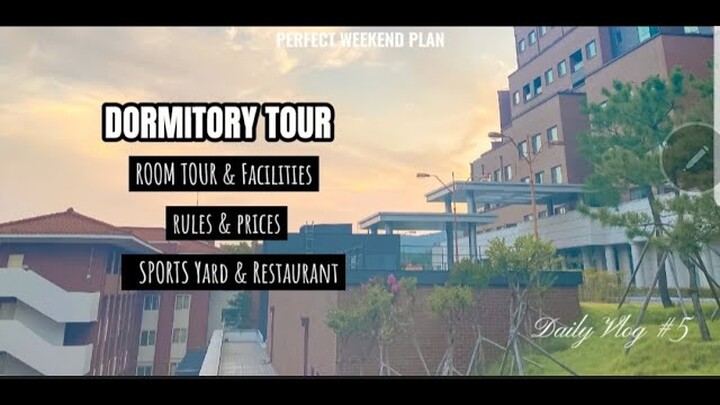 Du học sinh Hàn | Dormitory tour | Kí túc xá trường Keimyung | A perfect weekend plan