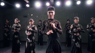 The first choice of dance for the annual meeting ❀ Cheongsam fan dance "Moonlight in the City" Chine