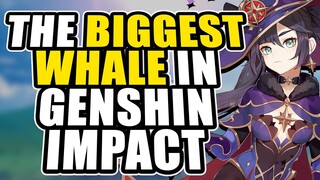 I'VE NEVER SEEN A BIGGER WHALE THAN THIS... | Genshin Impact