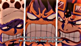 kalo udah sama luffy bakalan lawak terus 😂😂 trio baka senchou..